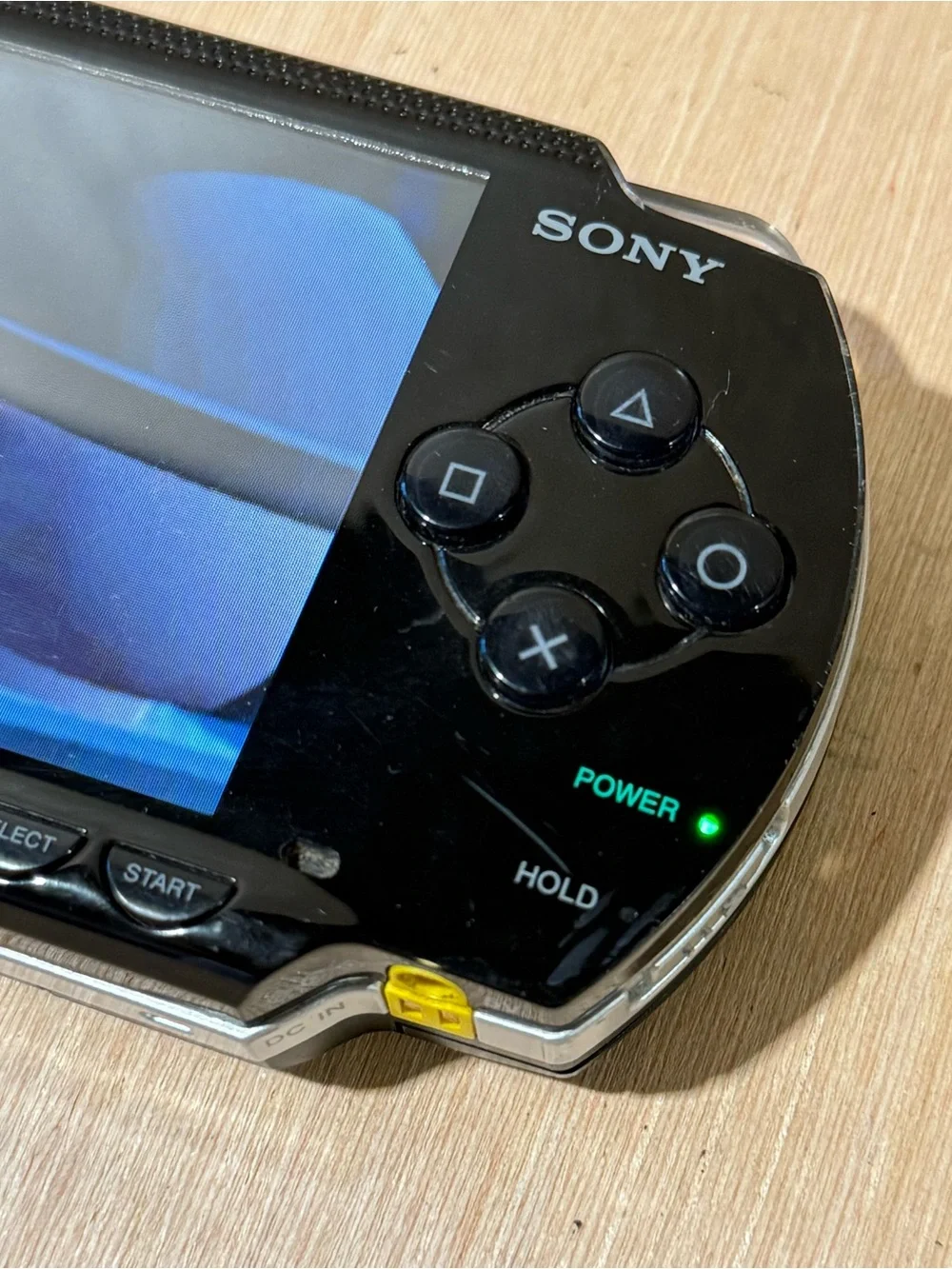 Sony PSP-1001 Black Handheld Console w/6Games-Charge Tested Works Read Info Blw!